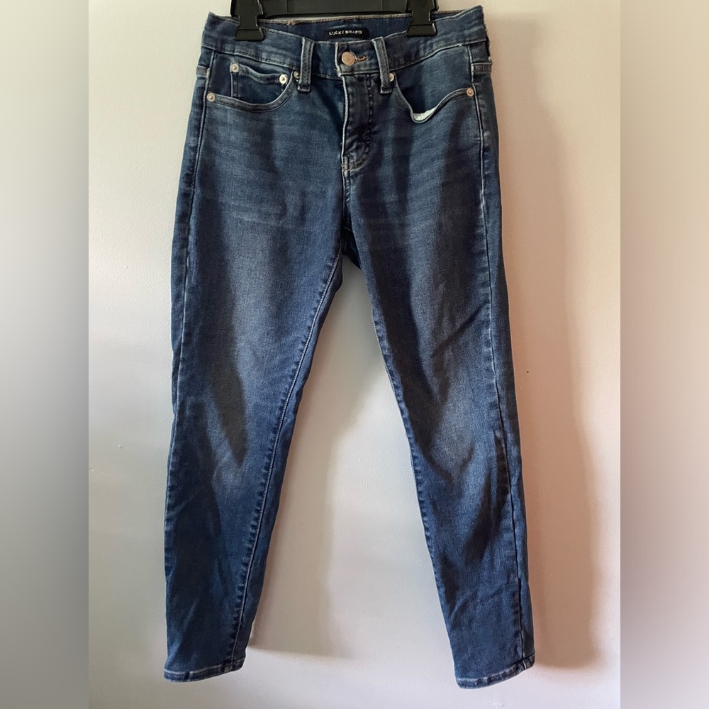 EUC - Lucky brand Ava ankle jeans